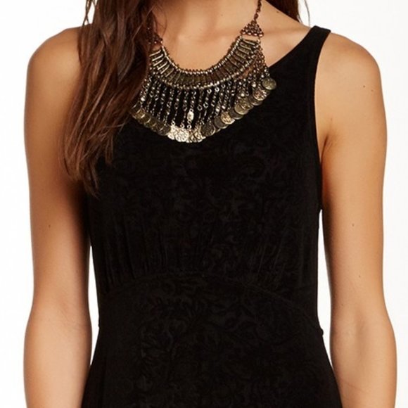 Free People Lady Jane Lace Floral Print Dress S - Picture 4 of 16